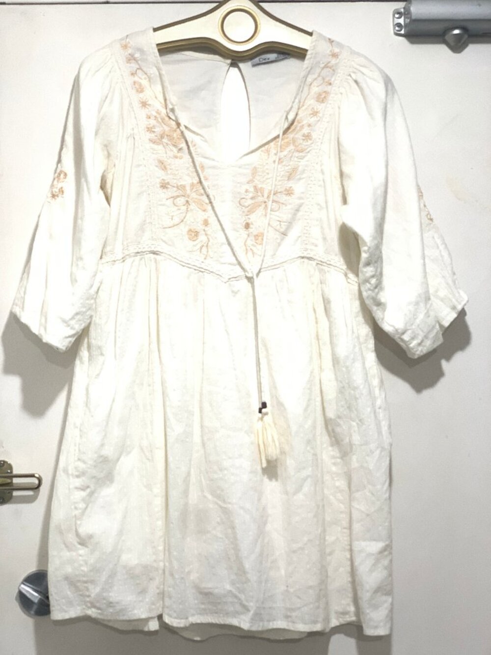 DEX MIDI SUMMER BOHO SWING DRESSES SIZE M